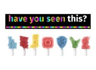 Picture your logo in ice. Vegan, gluten free, totally yummy ice. 😜 #HYST #haveyouseenthis #Customfrozenpops #promo
