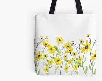 Do we love daisies? Totes. 😎#happiness #swag #totes #promos #customdesign