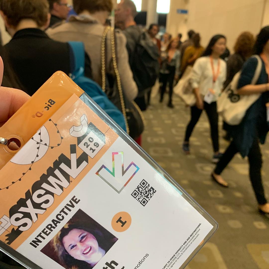 Day One 🎉🤯🙌 kicking it off with keynote by @brenebrown #sxsw2019