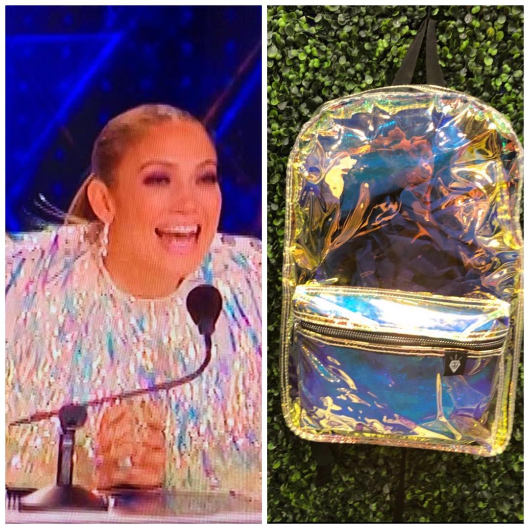 Iridescent is hot in promo right now and @jlo agrees 🤩🤩#trendsetting #trends #standoutbrandout